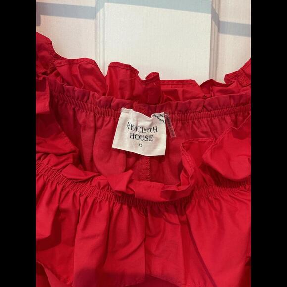 Tuckernuck Hyacinth House Red Maria Mini Dress NWT Extra Large XL - Picture 4 of 5